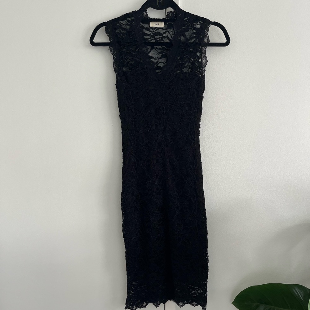 Black Lace Dress